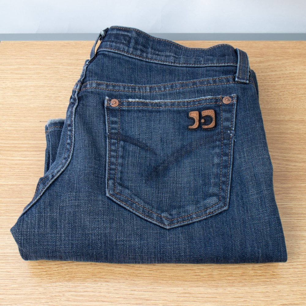 Joe's Jeans Bootcut 27 (28 X 31) Women's Denim Jeans Dark Wash USA
